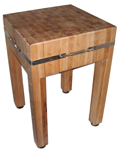 Špalek řeznický dřevo buk 50x50v85